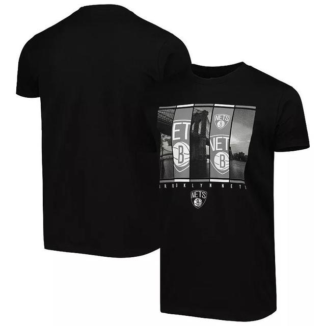 Mens Stadium Essentials Brooklyn Nets City Skyline T-Shirt Product Image