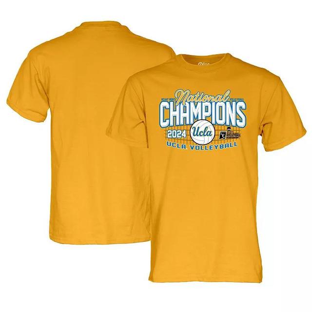 Unisex Blue 84 UCLA Bruins 2024 NCAA Mens Volleyball National Champions T-Shirt, Adult Unisex Product Image