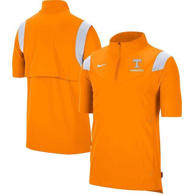 Mens Nike Tennessee Tennessee Volunteers Coach Short Sleeve Quarter-Zip Jacket Product Image