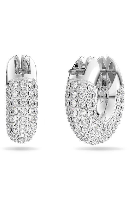 Swarovski Dextera Pav Hoop Earrings Product Image