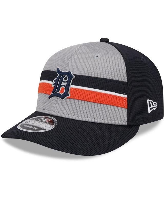 Mens New Era Gray Detroit Tigers 2024 Batting Practice Low Profile 9FIFTY Snapback Hat Product Image