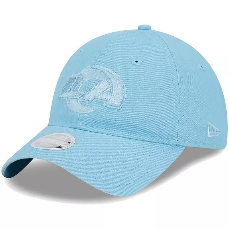 Womens New Era Blue Los Angeles Rams Color Pack Brights 9TWENTY Adjustable Hat Product Image