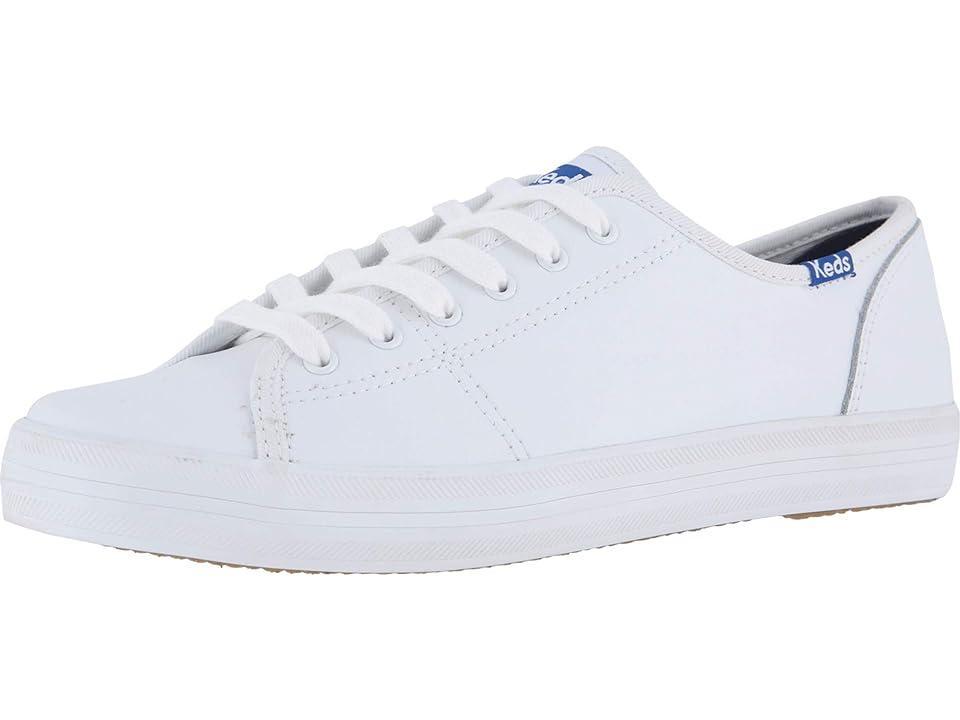 Keds Kickstart Lace Up (White Women's Lace up casual Shoes Product Image