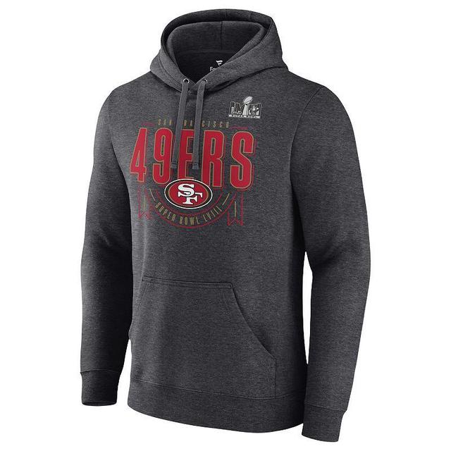 Mens Nike San Francisco 49ers NFL 2023 Super Bowl Bound Fleece Hoodie Product Image