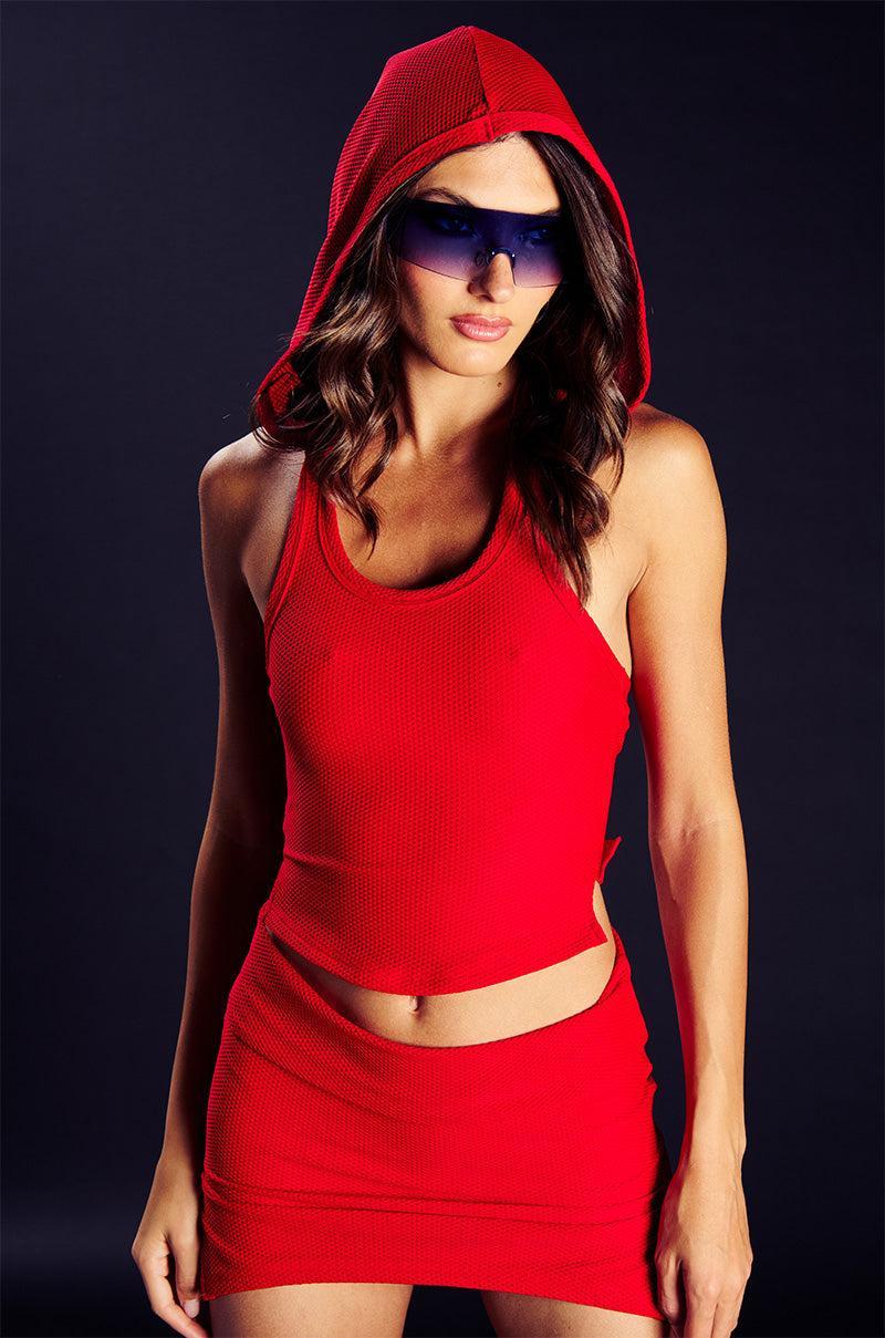 COOL AGAIN HOODED TANK Product Image