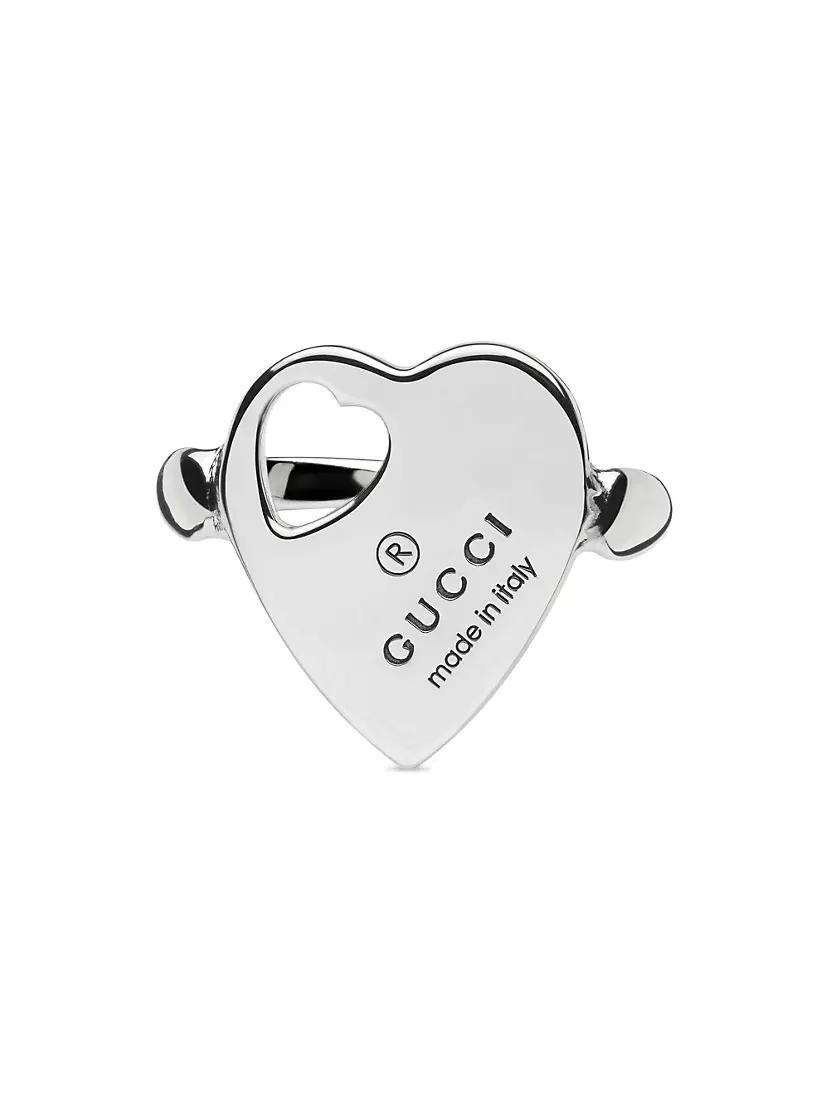 Trademark Sterling Silver Heart Ring Product Image