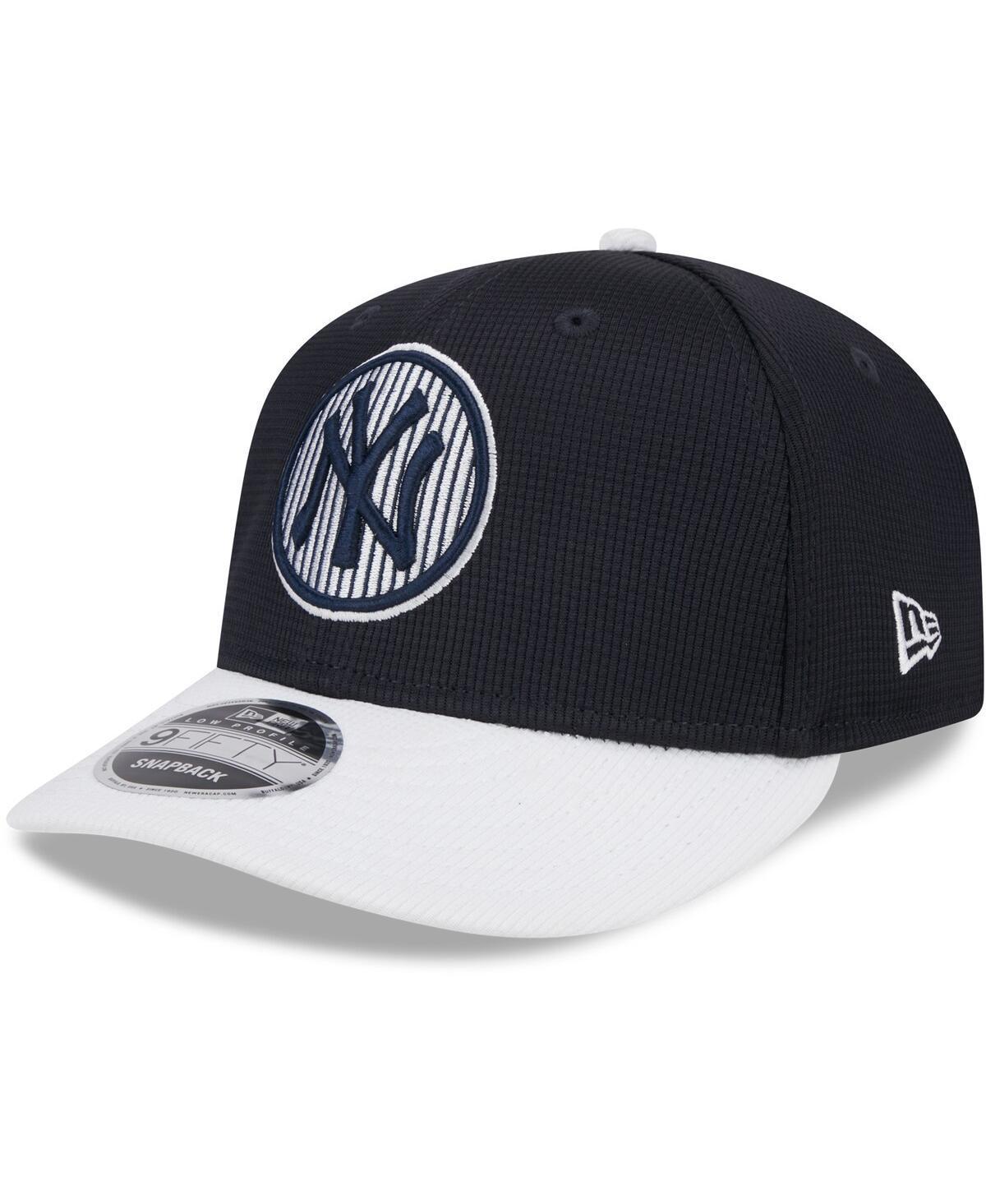 Mens New Era Navy New York Yankees 2024 Batting Practice Low Profile 9FIFTY Snapback Hat Product Image