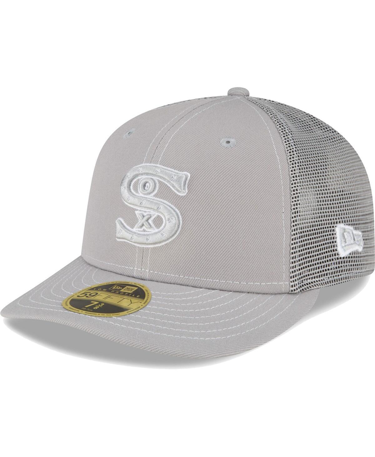 Mens New Era Gray Chicago White Sox 2023 On-Field Batting Practice Low Profile 59FIFTY Fitted Hat Product Image