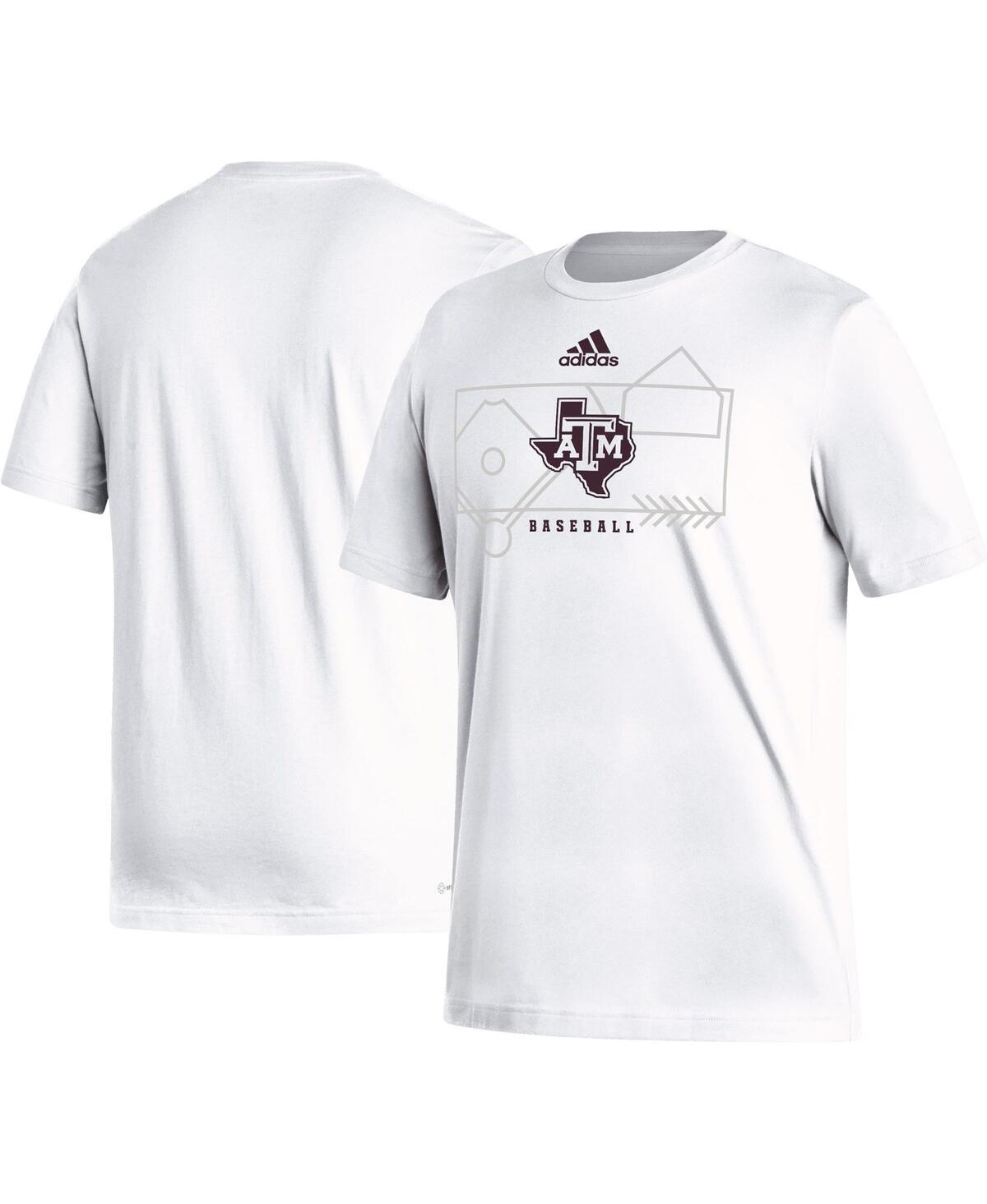 Mens adidas Texas A&M Aggies Locker Lines Baseball Fresh T-Shirt Product Image