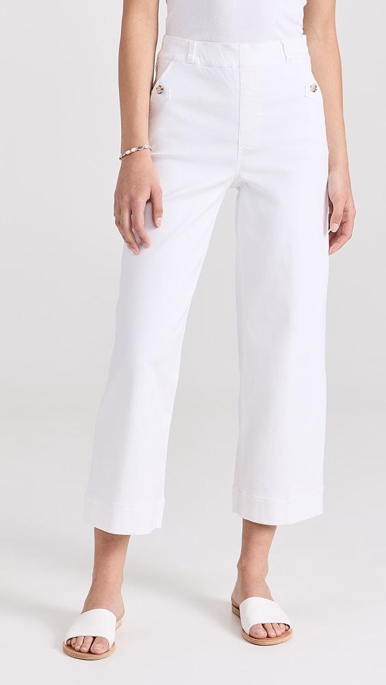 SPANX Stretch Twill Cropped Wide Leg | Shopbop Product Image