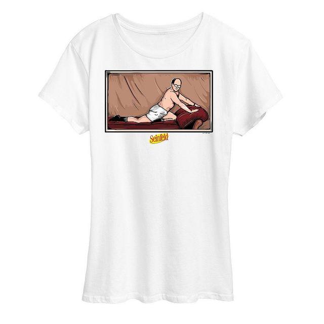 Womens Seinfeld George Costanza Couch Graphic Tee, Girls Product Image