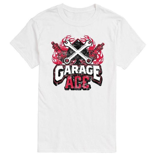 Mens Garage Ace Graphic Tee Product Image