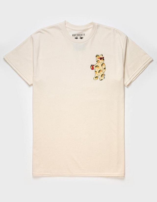 RIOT SOCIETY Taco Bear Mens Tee Product Image