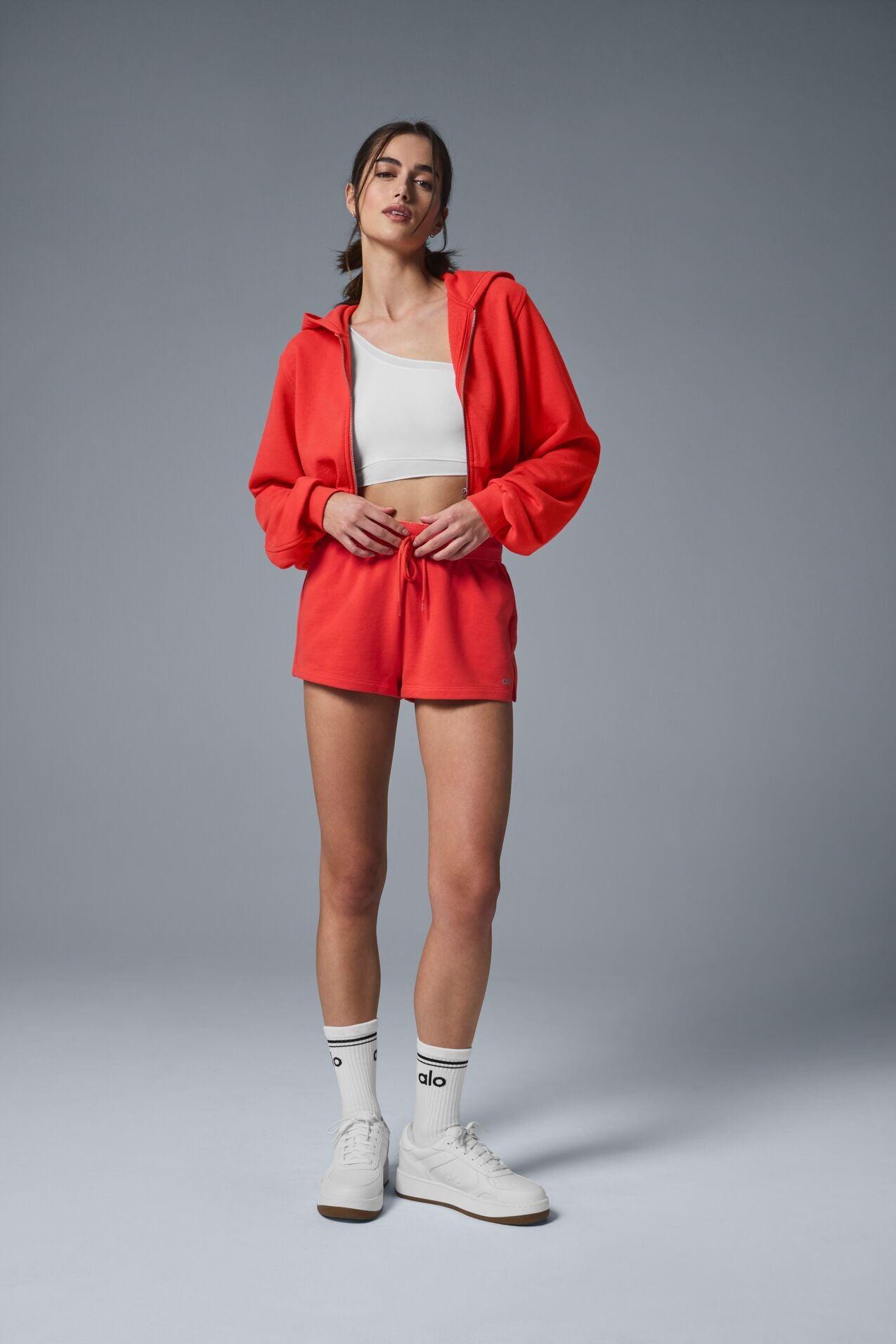 Low Key Sweat Short - Red Hot Summer Female product image