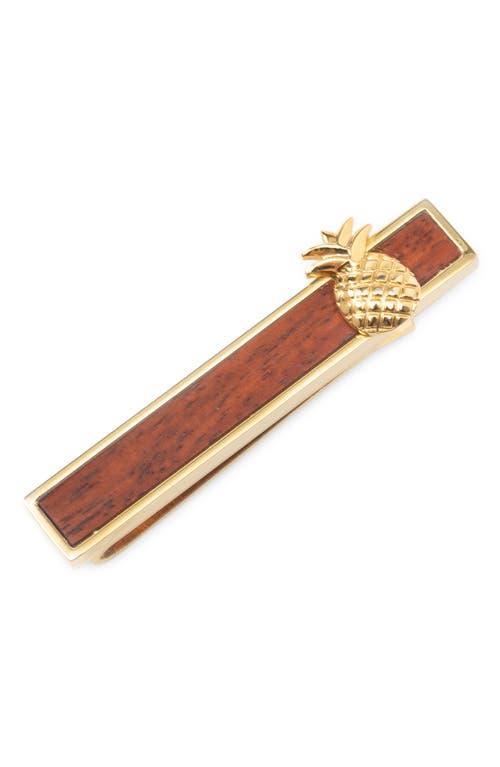 Cufflinks, Inc. Pineapple Wood Inlay Tie Bar Product Image