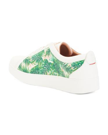 Rally Jungle Print Leather Sneakers for Women Product Image