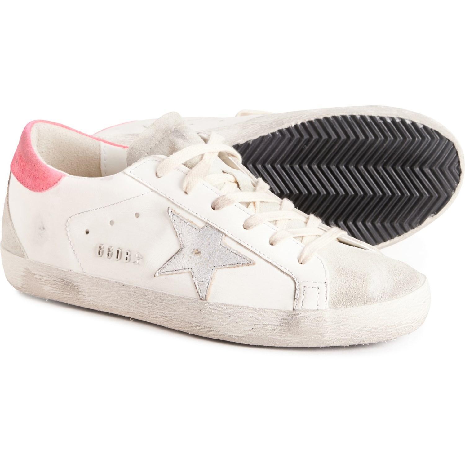 GOLDEN GOOSE Made in Italy Super-Star Running Sneakers - Leather (For Women) product image