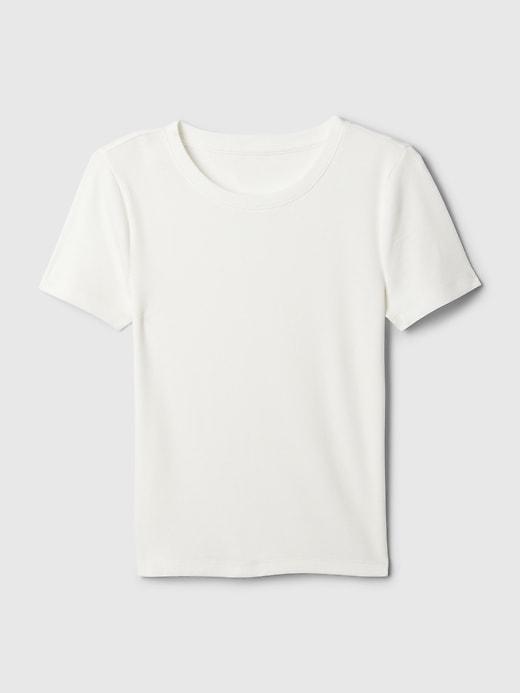 Modern Rib Cropped T-Shirt Product Image