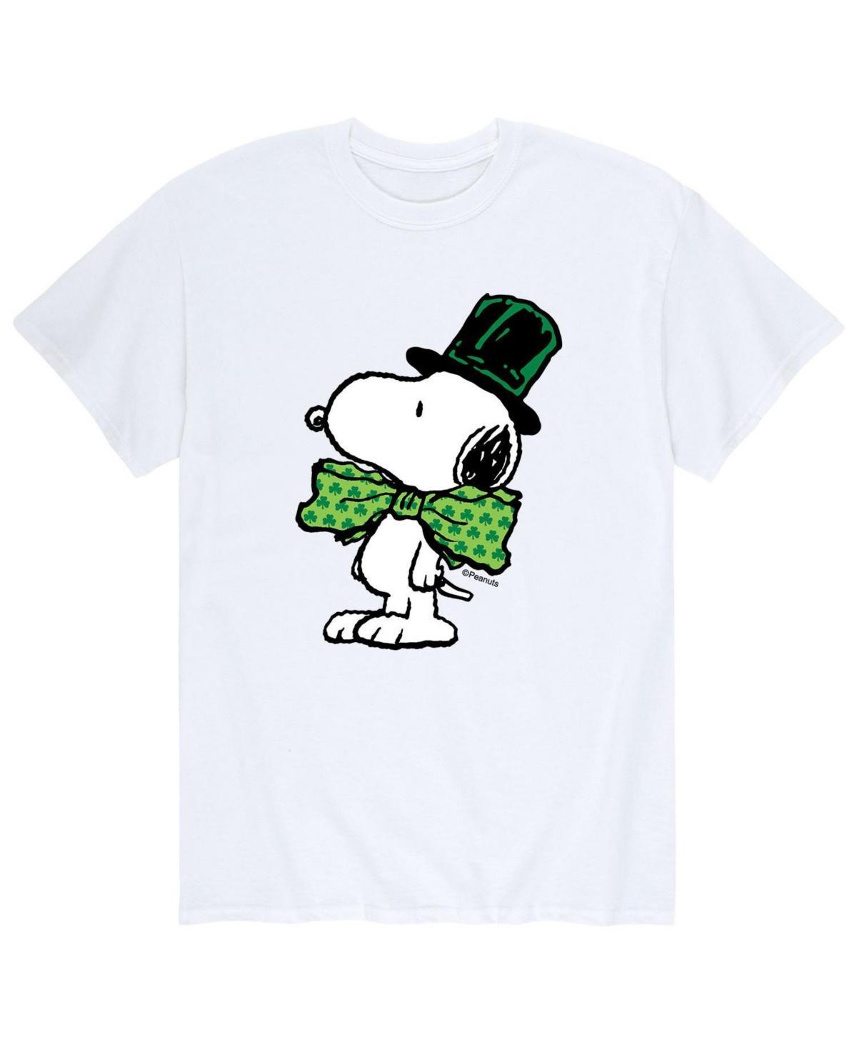 Mens Peanuts Snoopy St. Patricks Day Bowtie Tee Product Image