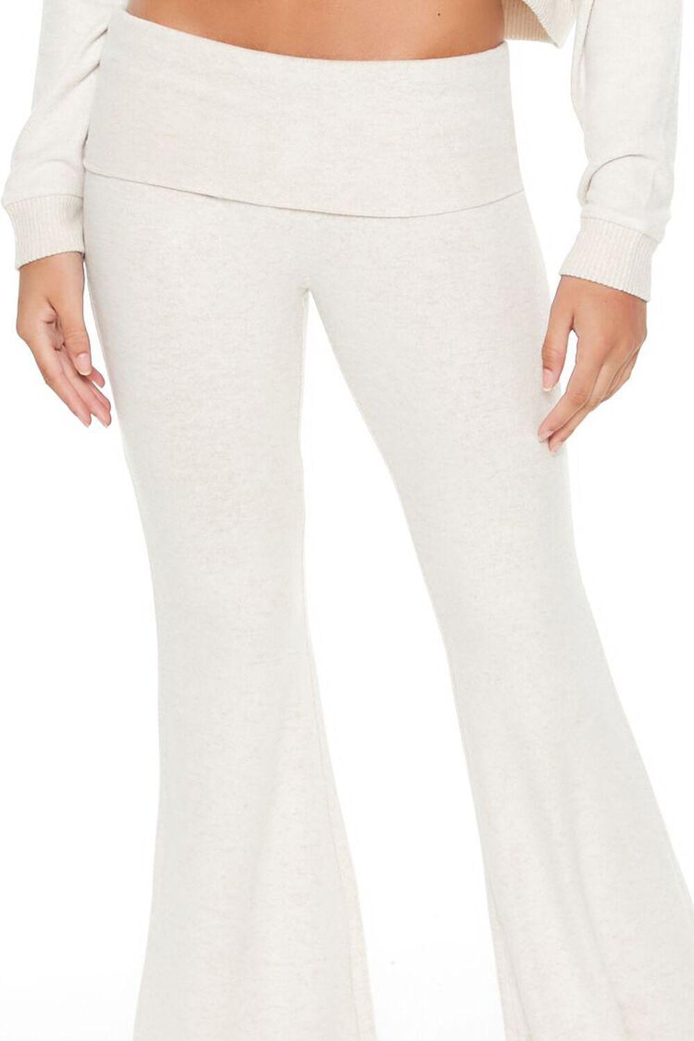 Foldover Flare Pajama Pants | Forever 21 Product Image