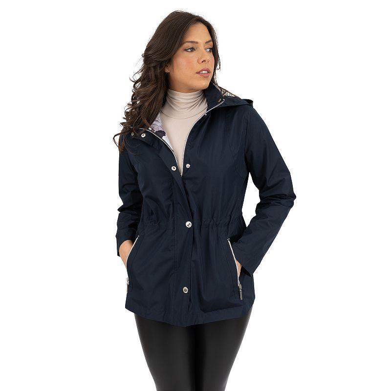 Womens Fleetstreet Mid-Length Anorak Blue Product Image