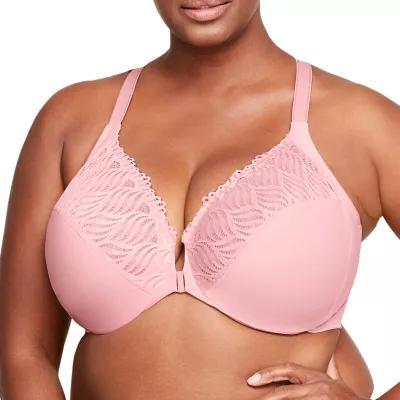 Glamorise Front-Closure T-Back WonderWire® Underwire Bra-1246 Product Image