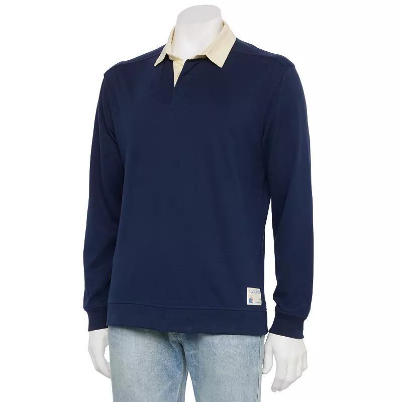 Mens Laguna Long Sleeve Rugby Polo Product Image