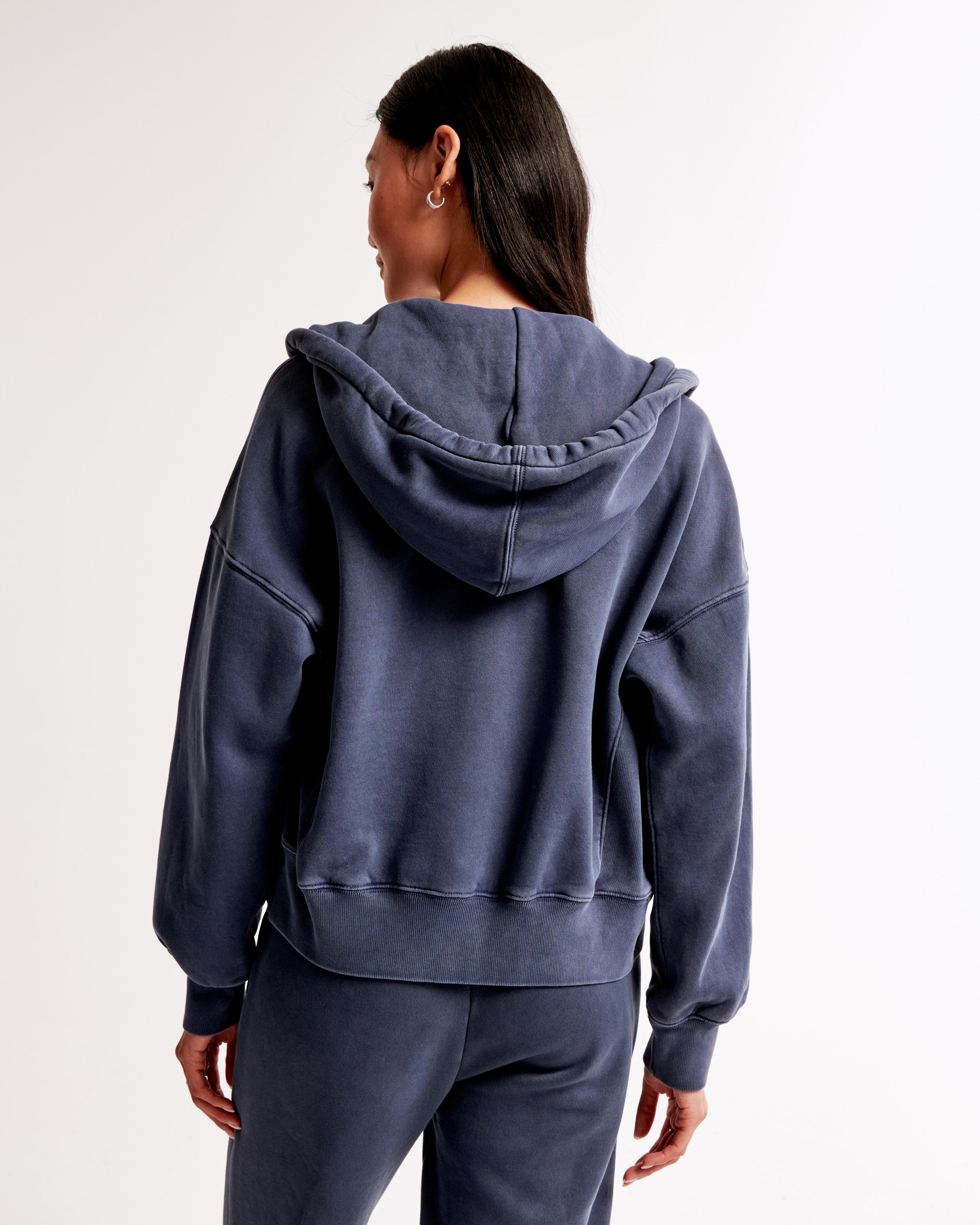 Essential Ribbed Sunday Hooded Full-Zip Product Image