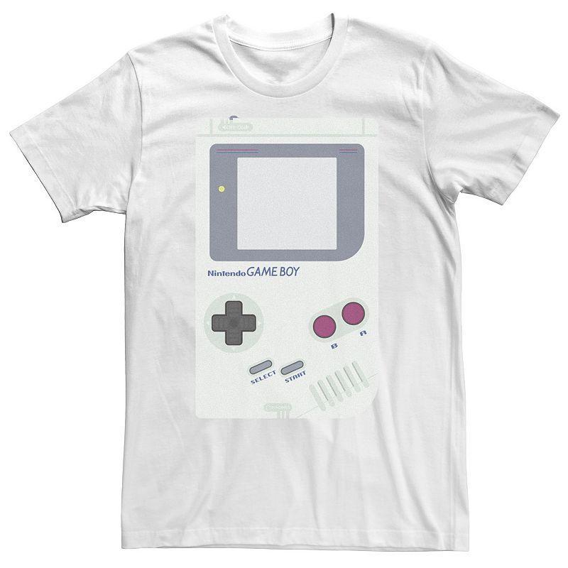 Mens Nintendo Game Boy Handheld Console Tee Grey Heather Product Image