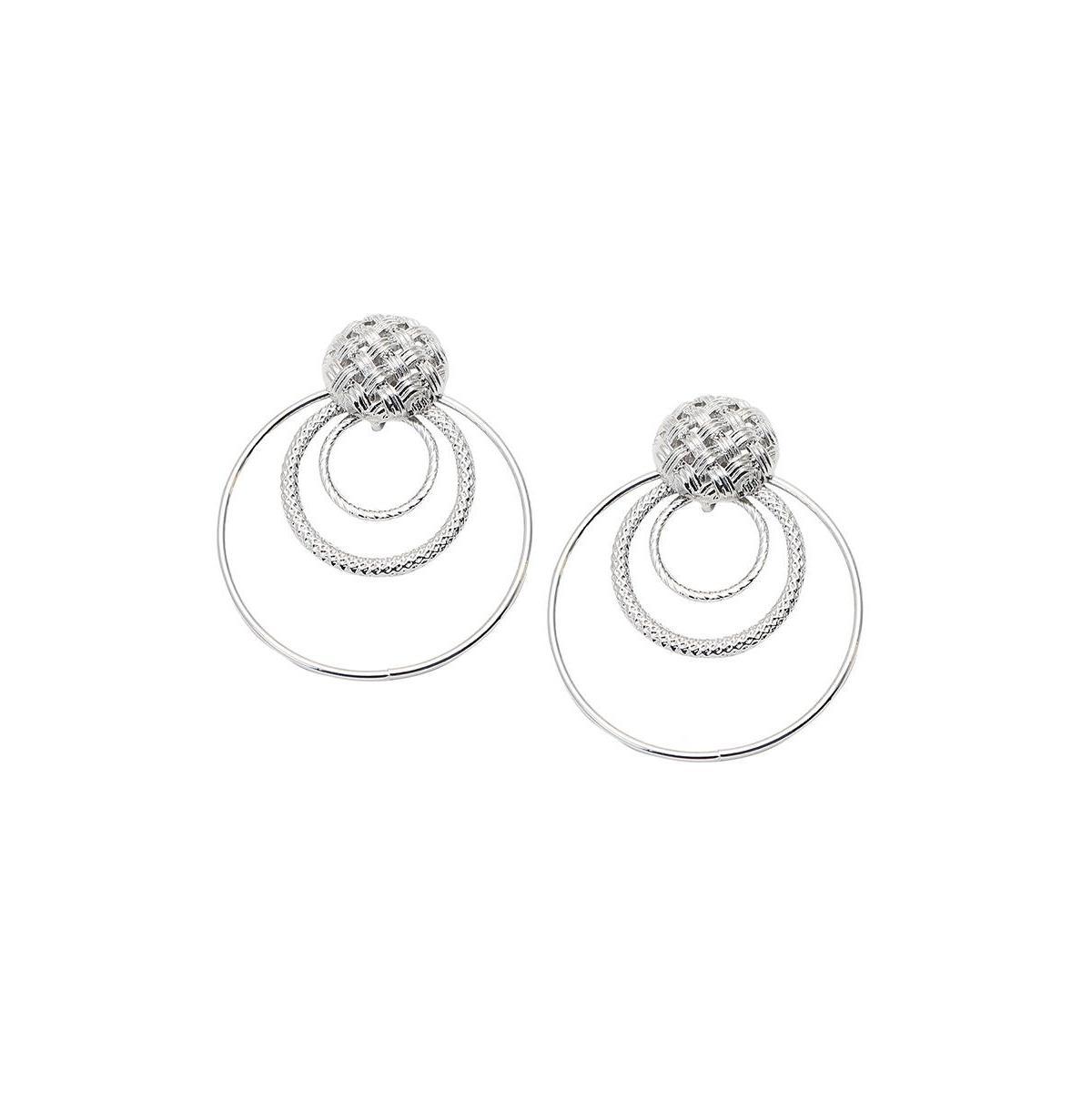 Sohi Womens Circular Drop Earrings Product Image