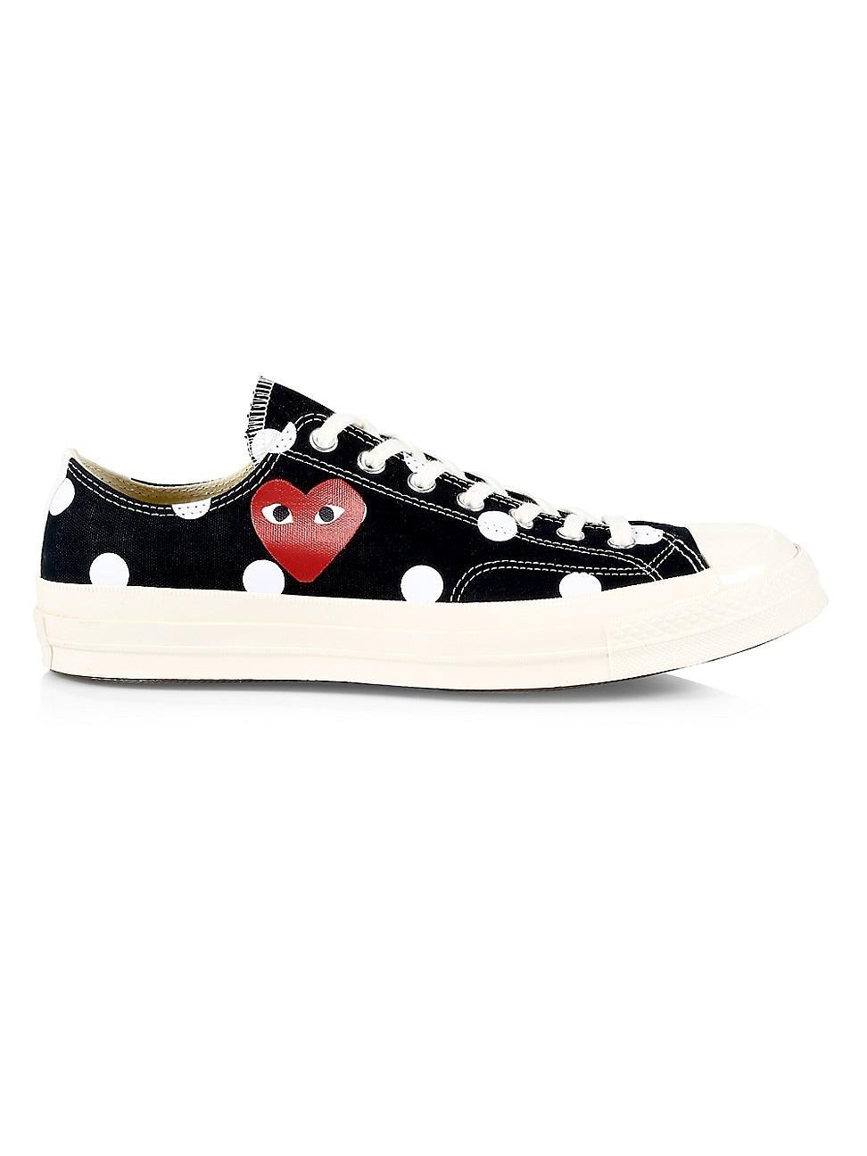 Mens Comme des Garcons Play x Converse Polka Dot Low-Top Sneakers Product Image