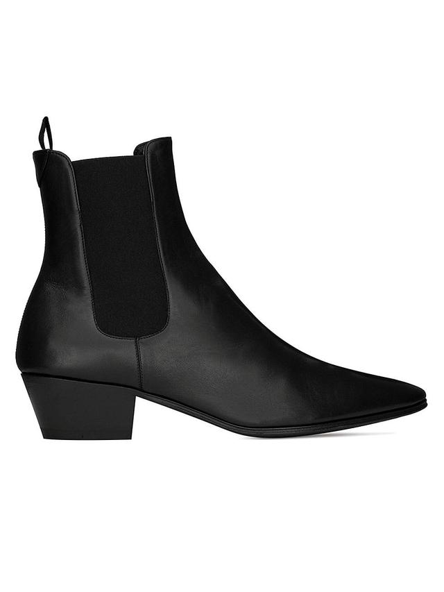 Womens Vassili Chelsea Booties in Smooth Leather Product Image