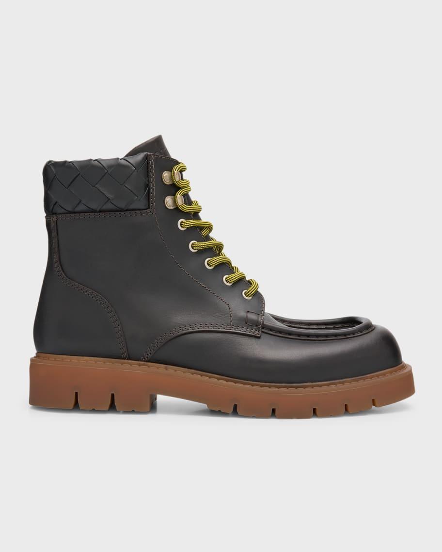 Men's Haddock Leather Lace-Up Boots Product Image