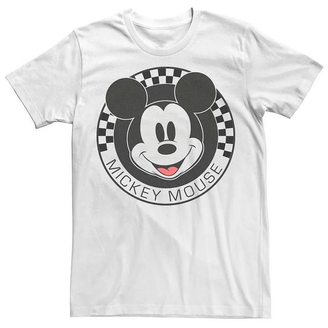 Disneys Mickey & Friends Mickey Mouse Checkerboard Circle Mens Tee Product Image