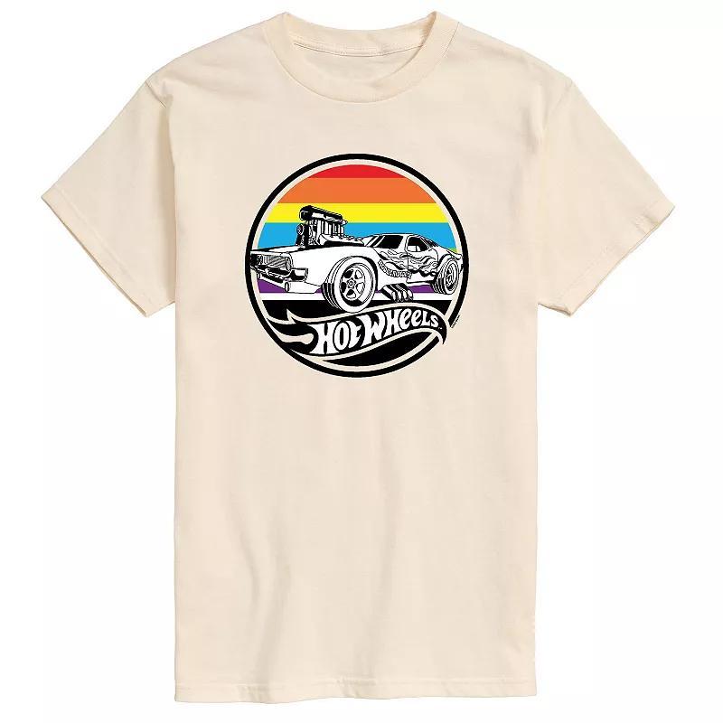 Mens Hot Wheels Flame Care Ride Tee Product Image