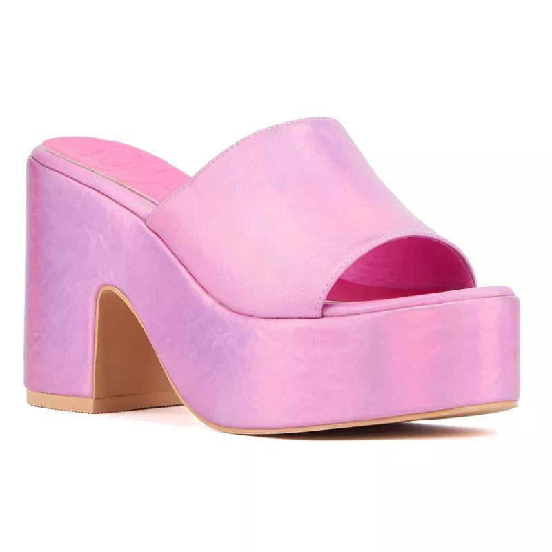 Olivia Miller Crush Womens Platform Heels Product Image