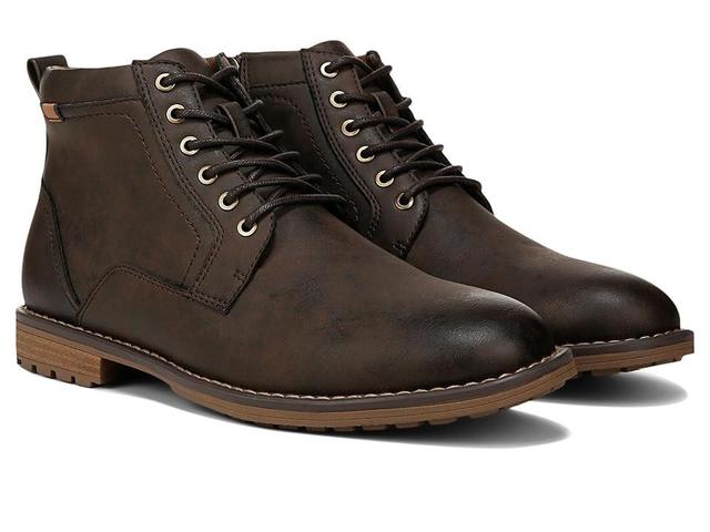 Dr. Scholl's Russell (Dark Faux Leather) Men's Boots Product Image