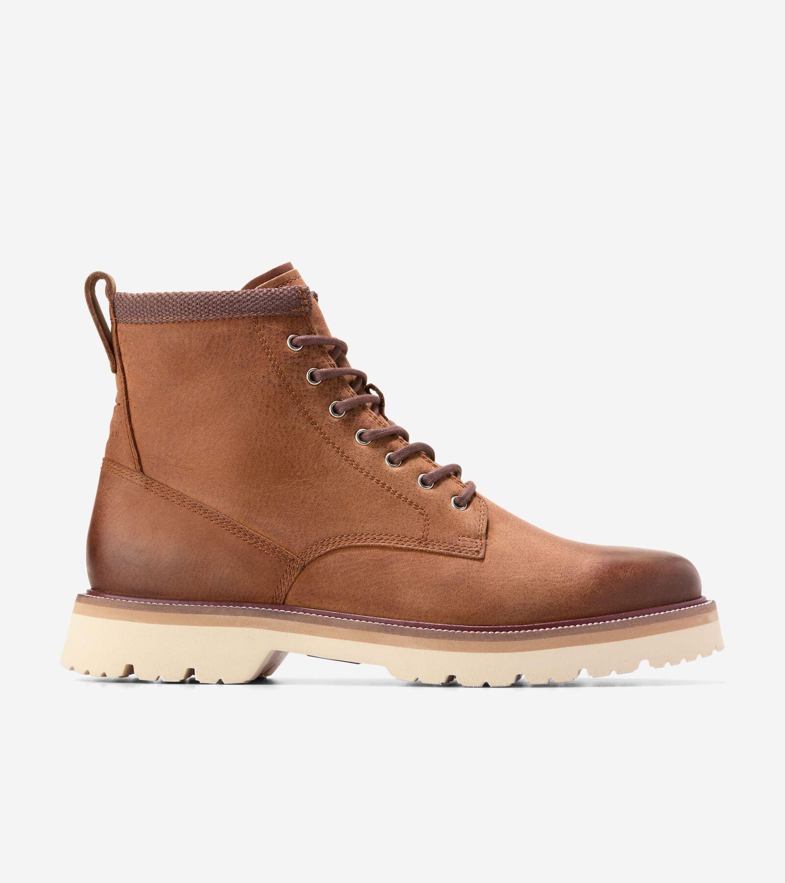 Cole Haan Mens American Classics Plain Toe Boot - Brown Size 10 Waterproof Product Image