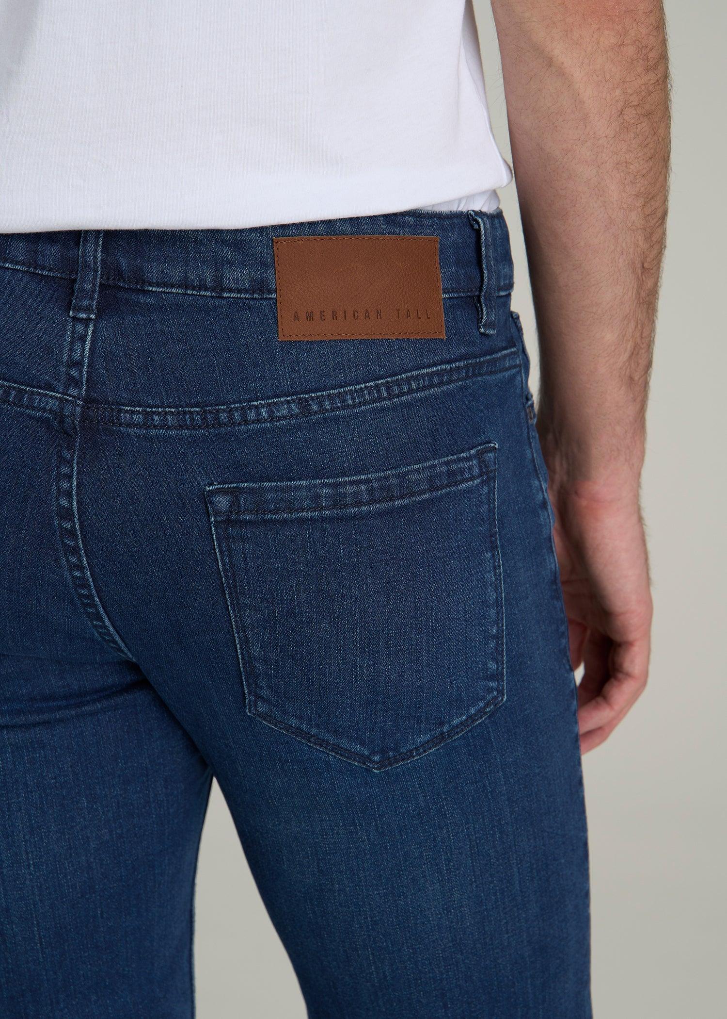 Dylan SLIM-FIT Jeans for Tall Men in Atlantic Blue Product Image