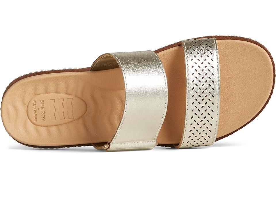 Sperry Waveside Plushwave Slide (Platinum) Women's Shoes Product Image