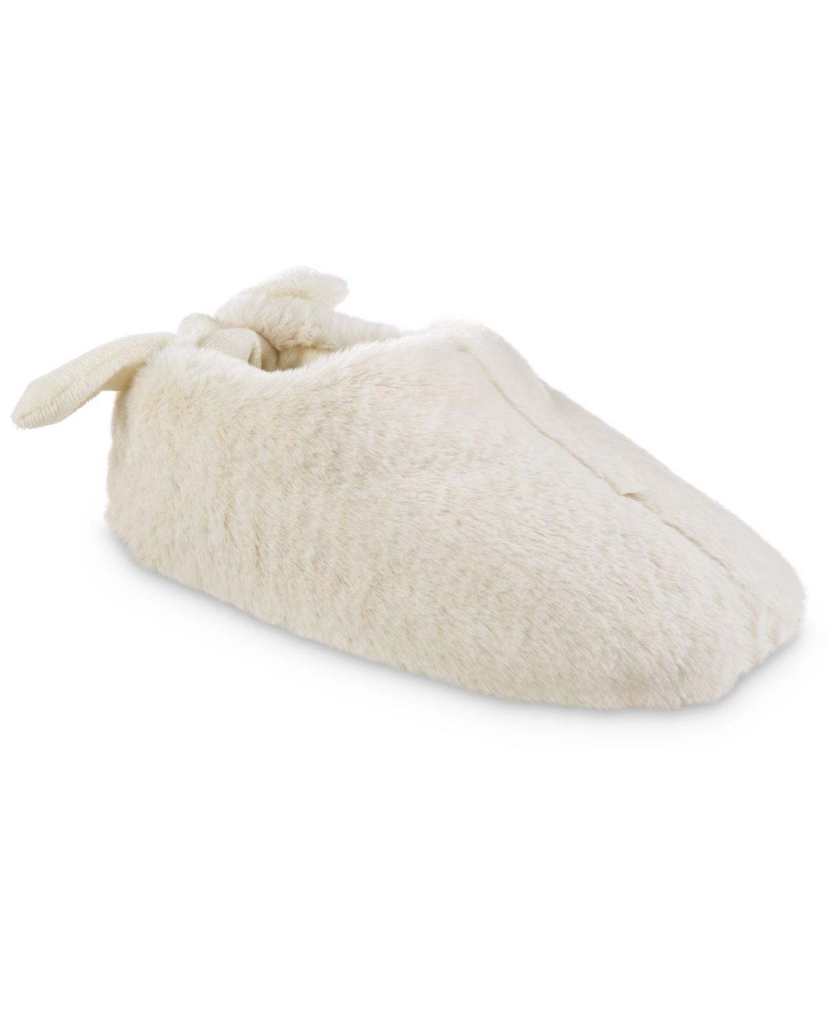 Isotoner Signature Womens Memory Foam Faux Fur Shay Slippers Product Image