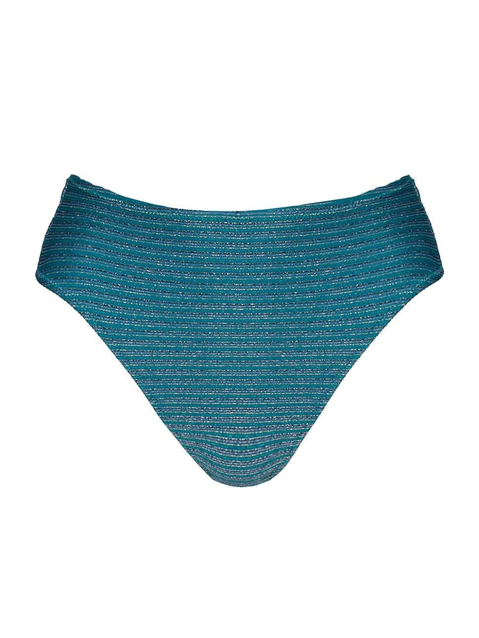 Womens Martini High-Waisted Bikini Bottom Product Image