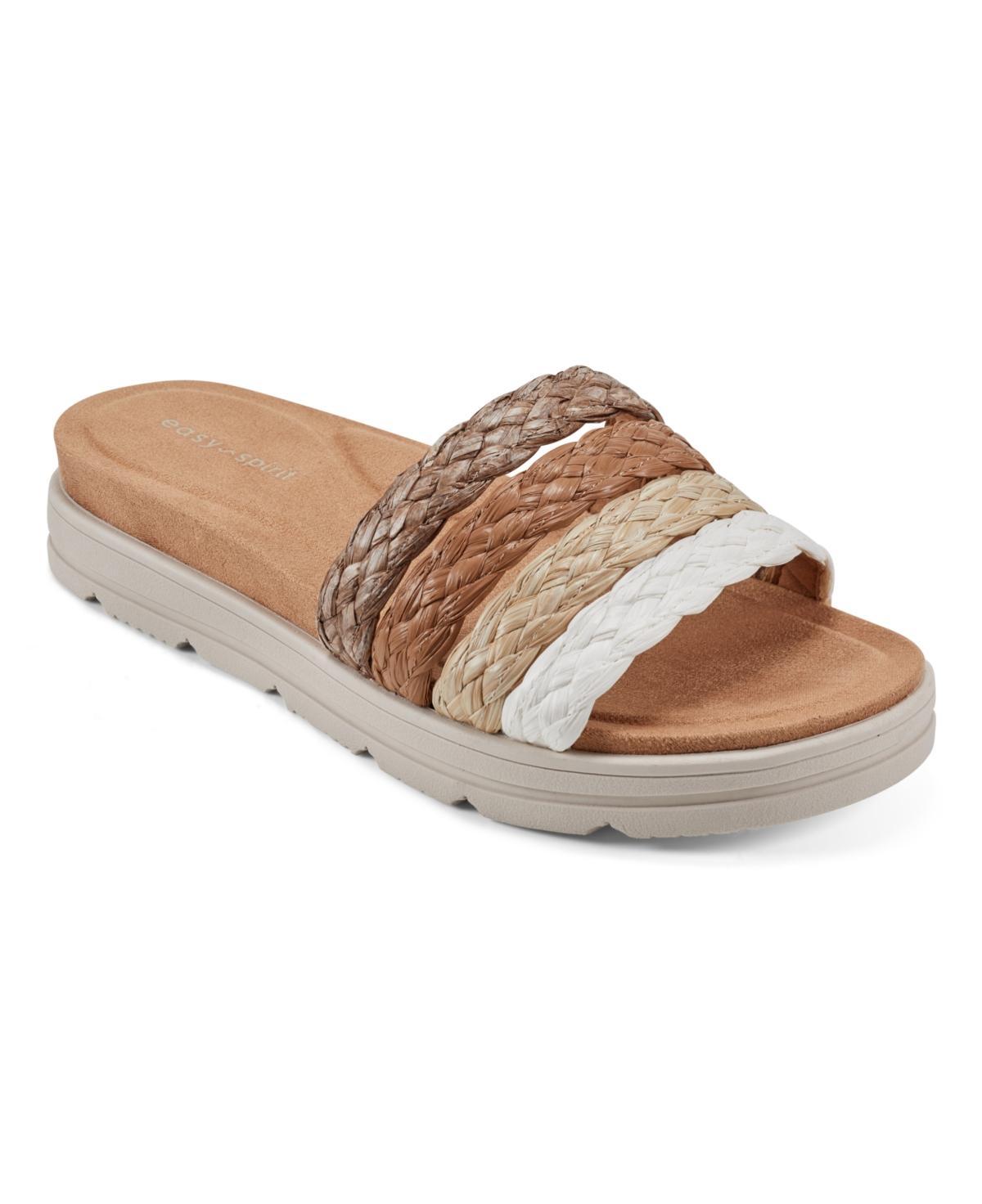 Easy Spirit Womens Salma Round Toe Slip-On Strappy Sandals Product Image