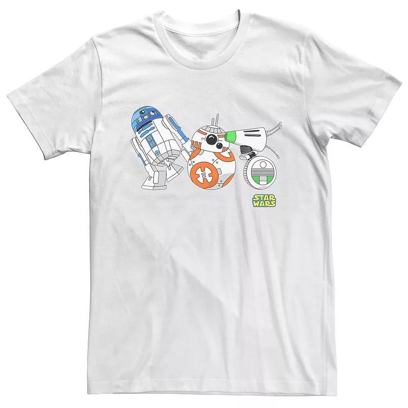 Mens Star Wars The Rise of Skywalker Droid Party Graphic Tee Product Image