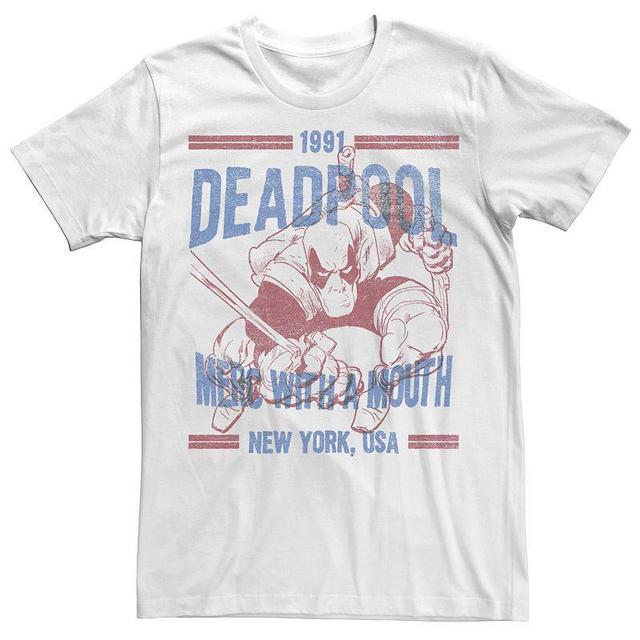 Mens Marvel Deadpool Est. 1991 Merc With A Mouth Tee Product Image