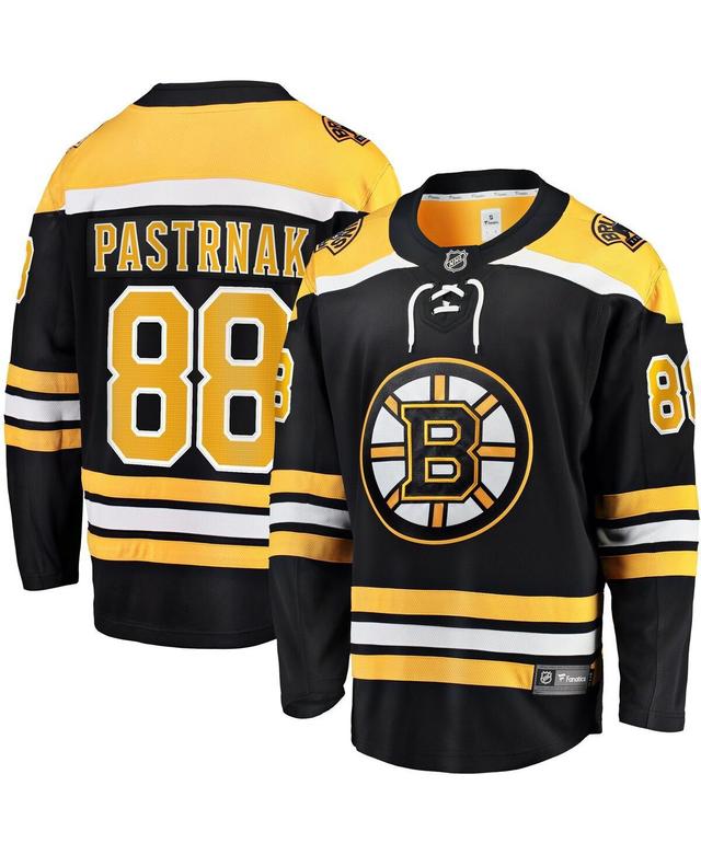 Mens Fanatics Branded David Pastrnak Boston Bruins Home Breakaway Jersey Product Image