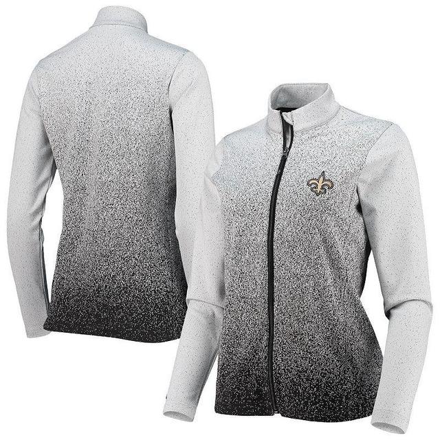 Womens Antigua /Black New Orleans Saints Guide Full-Zip Jacket Product Image