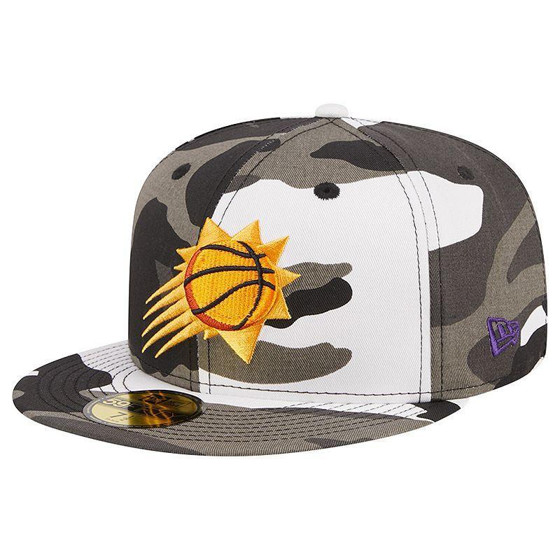 Mens New Era Phoenix Suns Snow Camo 59FIFTY Fitted Hat Product Image