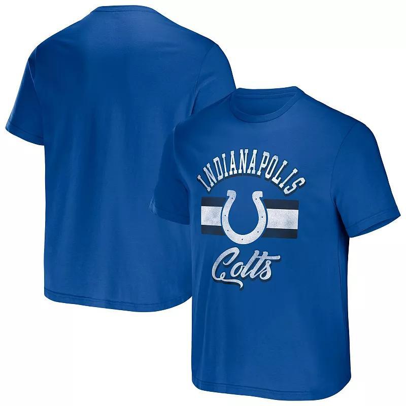 Mens NFL x Darius Rucker Collection by Fanatics Royal Indianapolis Colts Stripe T-Shirt Product Image