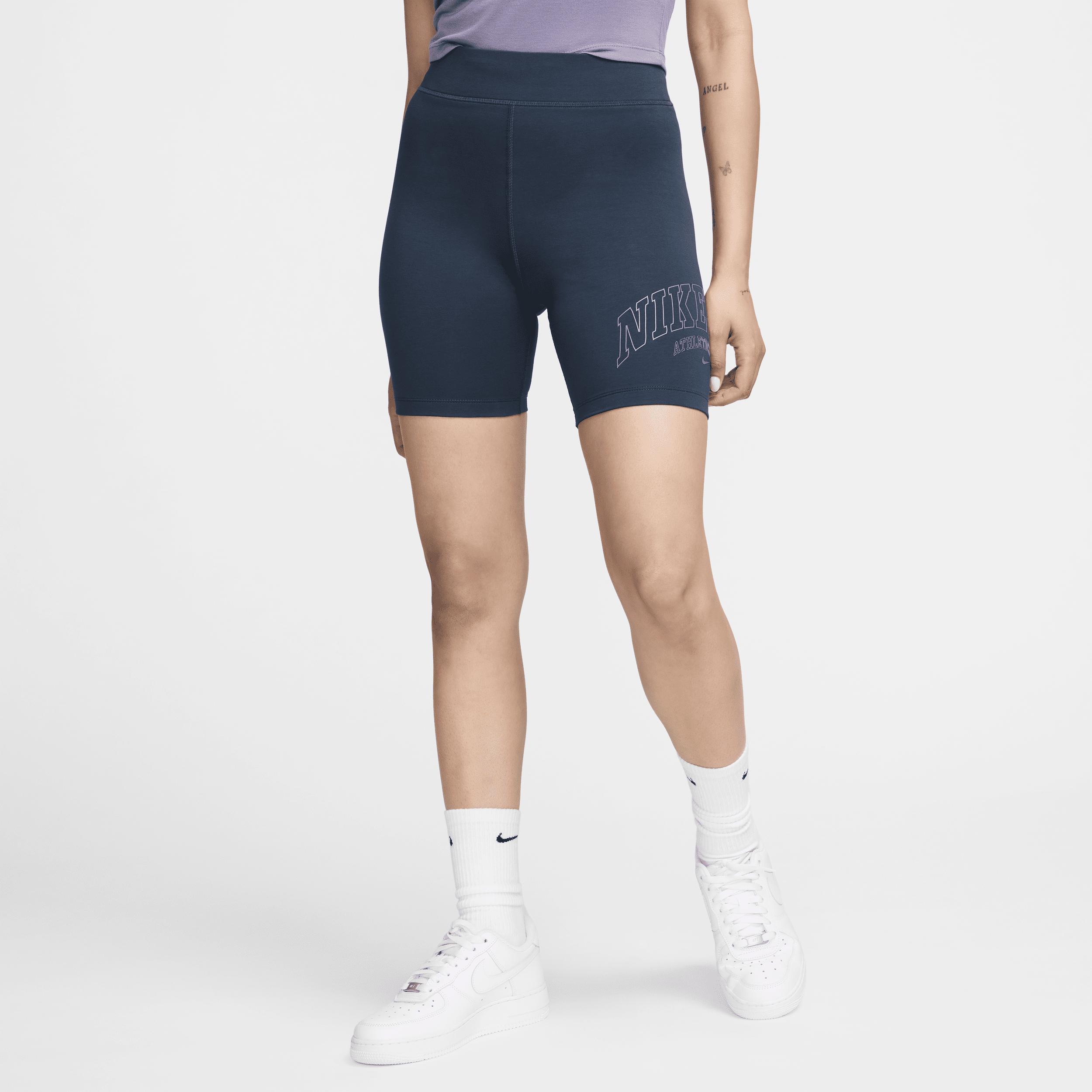 Women's Nike Sportswear Classic High-Waisted 8" Biker Shorts Product Image